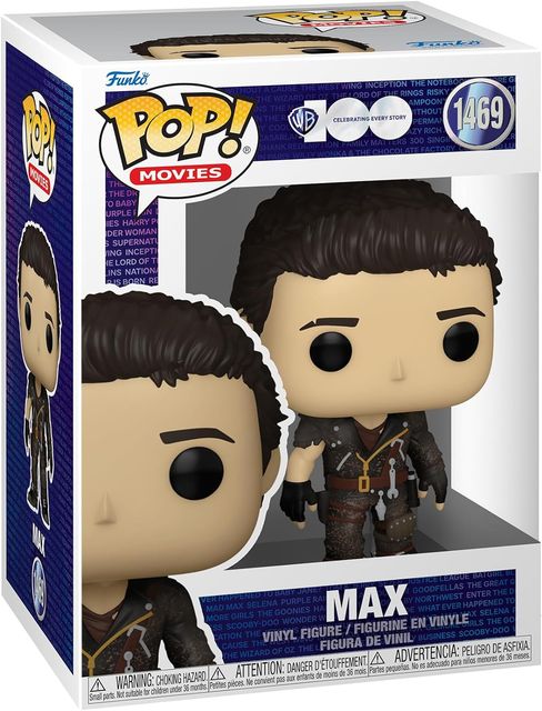 FUNKO POP WARNER BROS: 100TH ANNIVERSARY - MAD MAX 2 - VINYL FIGURE 1469 MAX 9C…