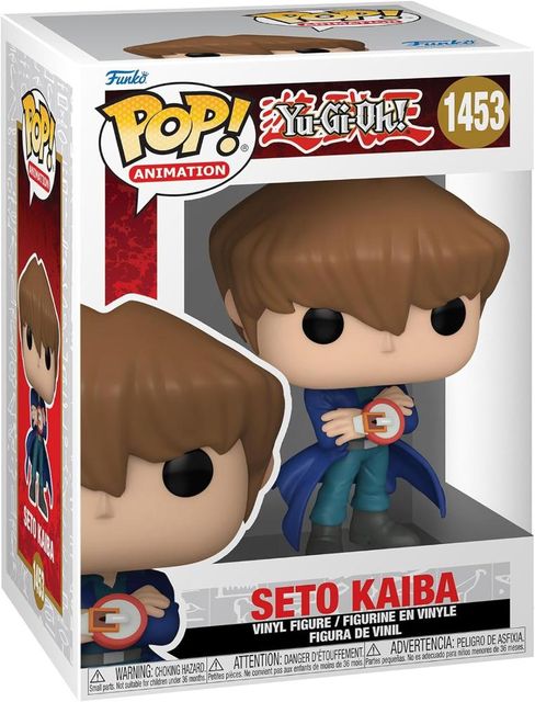 FUNKO POP YU-GI-OH! - VINYL FIGURE 1453 SETO KAIBA (DUEL KINGDOM) 9CM