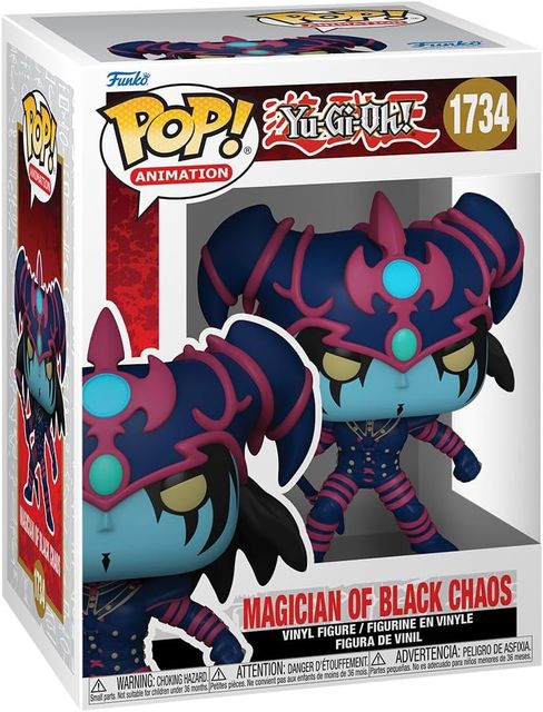FUNKO POP YU-GI-OH! - VINYL FIGURE 1734 MAGICIAN OF BLACK CHAOS 9CM