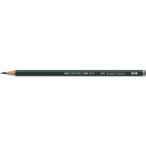Faber-Castell CASTELL 9000 - Matita - 8B