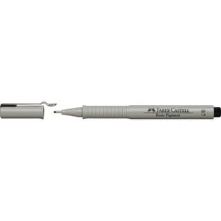 Faber-Castell ECCO PIGMENT - Penna punta in fibra - nero - inchiostro pigmentat…