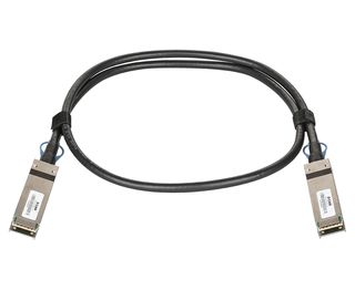 D-Link - Cavo applicazione diretta 100GBase - QSFP28 a QSFP28 - passivo - nero