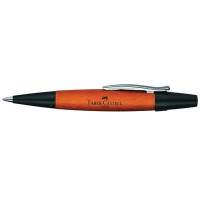 Faber-Castell e-motion - Penna a sfera - nero - larga - retrattile