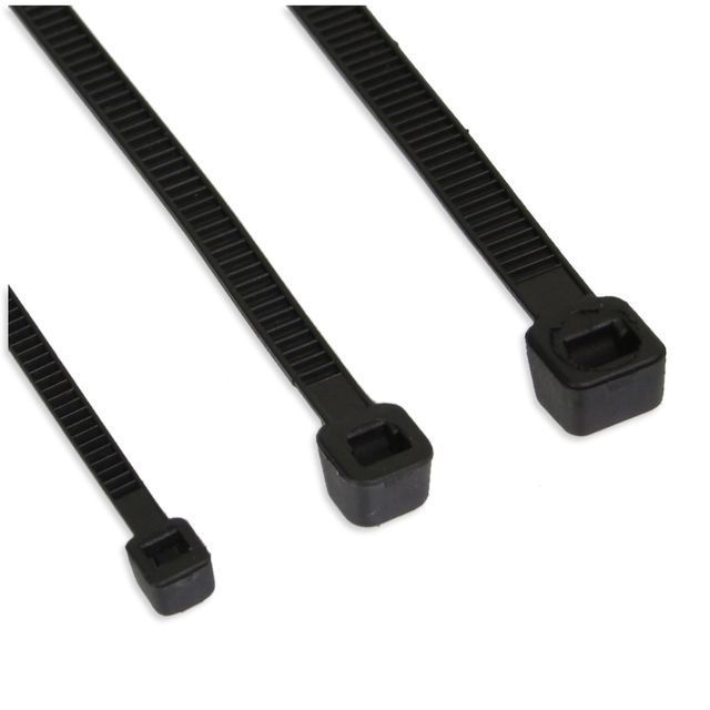 Fascette Fermacavi 200mm Kit 100 Pz - Nero