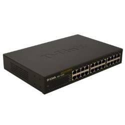 D-Link DES 1024D - Switch - unmanaged - 24 x 10/100 - desktop, montabile su rack