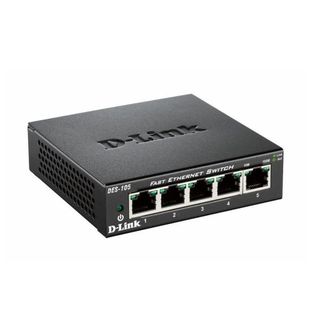 D-Link DES 105 - Switch - 5 x 10/100 - desktop