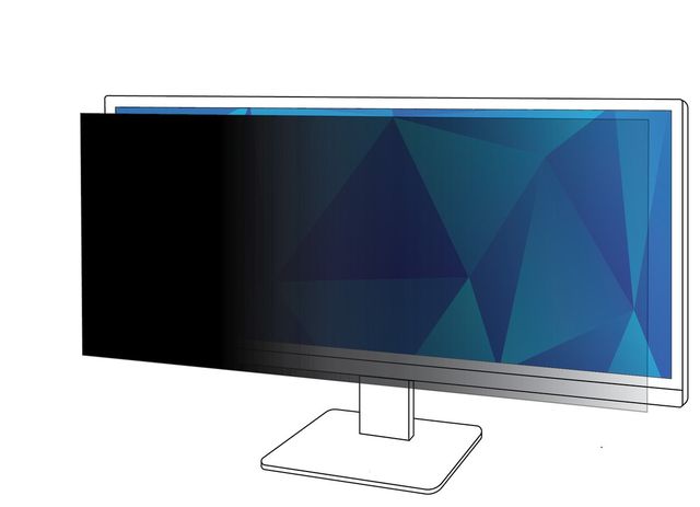 Filtro 3M Privacy for 38" Monitors 21:9 - Filtro privacy schermo - 38" - nero