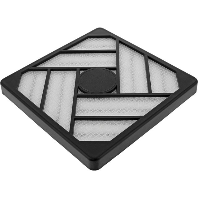 Filtro Antipolvere in Plastica 120mm - Nero