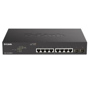D-Link DGS 1100-10MP - V2 - switch - intelligente - 8 x 10/100/1000 (PoE) + 2 x…