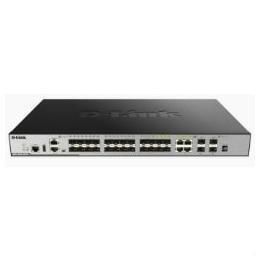 D-Link DGS 3630-28SC - Switch - L3 - gestito - 20 x Gigabit SFP + 4 x 1000Base-…