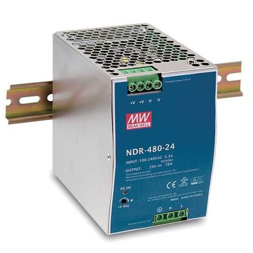 D-Link DIS N480-48 - Alimentazione (montabile su guida DIN) - 480 Watt - per DI…