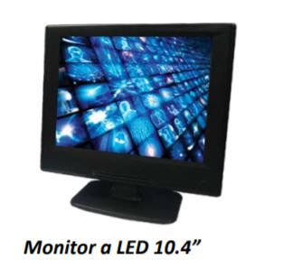 GANZ MONITOR LED 10.4