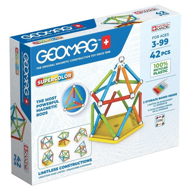 GEOMAG Supercolor Panels Recycled 42 pcs