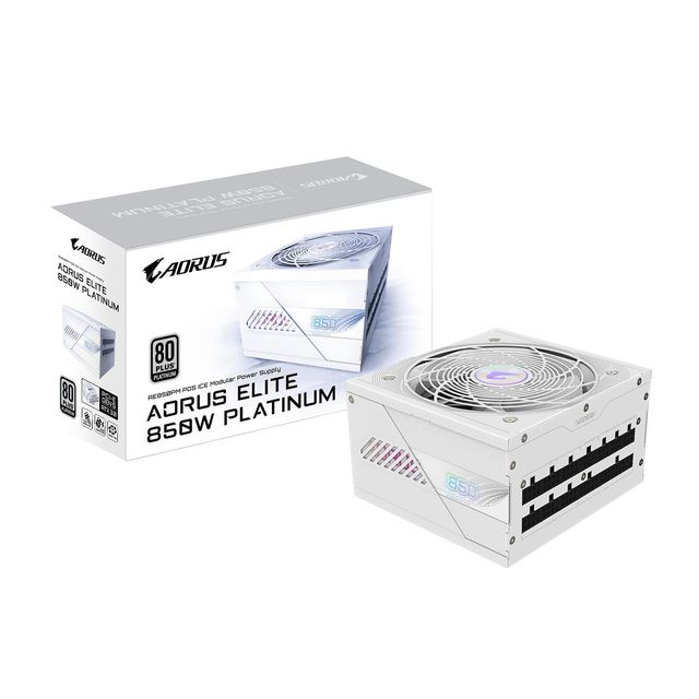 GIGABYTE AORUS ELITE P850W ICE alimentatore per computer 850 W 20+4 pin ATX Bia…
