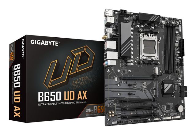 GIGABYTE B650 UD AX SCHEDA MADRE - Supporta CPU AMD Ryzen Serie 9000, VRM a 6+2…