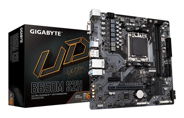 GIGABYTE B650M S2H SCHEDA MADRE AMD B650 AM5 MICRO ATX 2 x DDR5