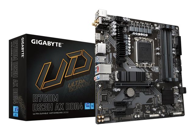 GIGABYTE B760M DS3H AX DDR4