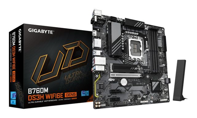 GIGABYTE B760M DS3H WF6E GEN5