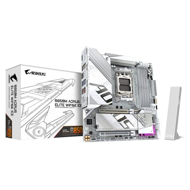 GIGABYTE B850M A ELT WF6E ICE