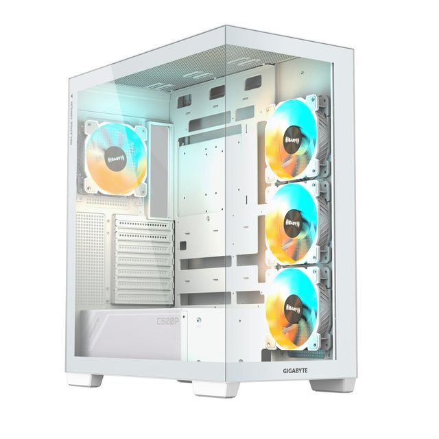 GIGABYTE C500 PANORAMIC STEALTH Midi Tower Bianco