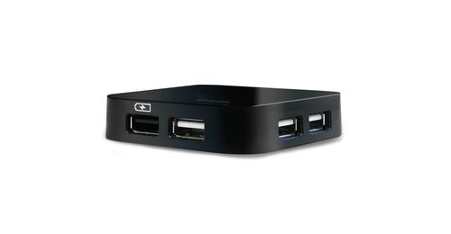 D-Link DUB H4 - Hub - 4 x USB 2.0 - desktop