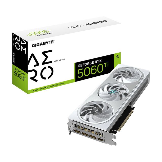GIGABYTE GeForce RTX 5060 Ti AERO OC 16G Scheda Grafica