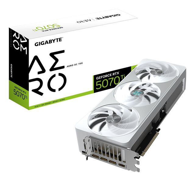 GIGABYTE GeForce RTX 5070 Ti AERO OC 16G Scheda Grafica