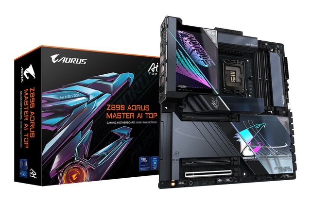 GIGABYTE Z890 AORUS MASTER AI TOP Intel Z890 LGA 1851 (Socket V1) ATX esteso