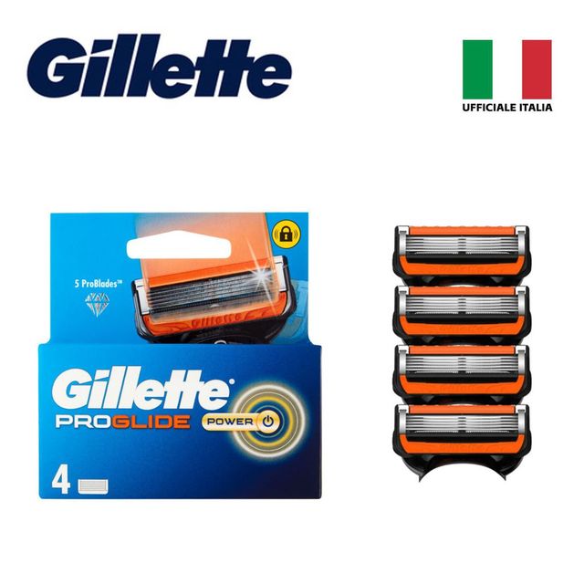 GILLETTE PROGLIDE POWER X4 LAME DI RICAMBIO BL1 1PZ=(1PZ)