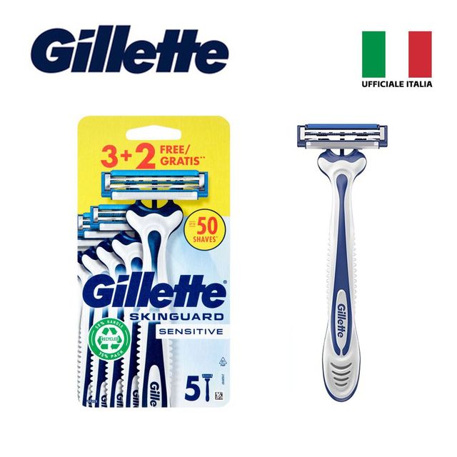 GILLETTE SKINGUARD SENSITIVE 5PZ BL1 1PZ=(1PZ)