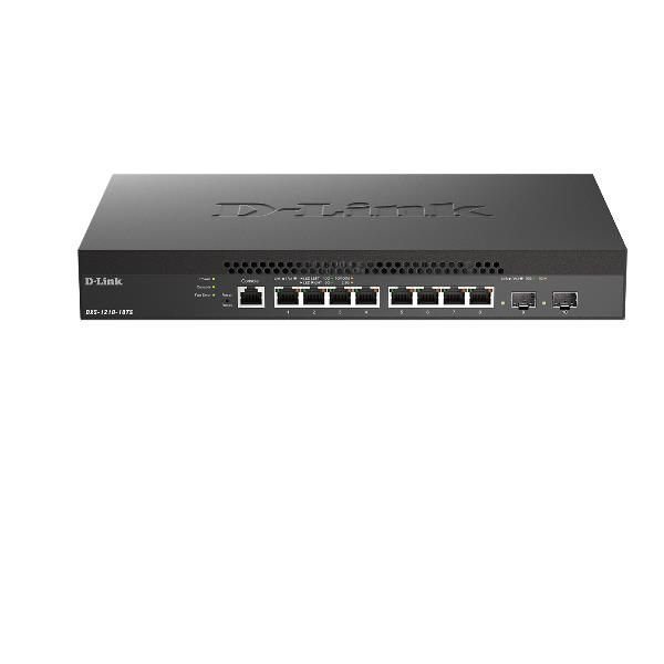 D-Link DXS 1210-10TS - Switch - gestito - 8 x 10GBase-T + 2 x 10 Gigabit SFP+ -…