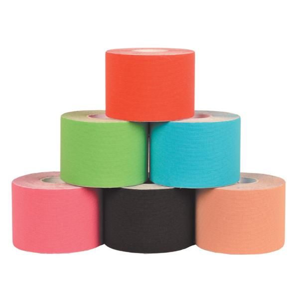 GIMA CF6 TAPING 5M X 5CM - MIX 6 COLORI