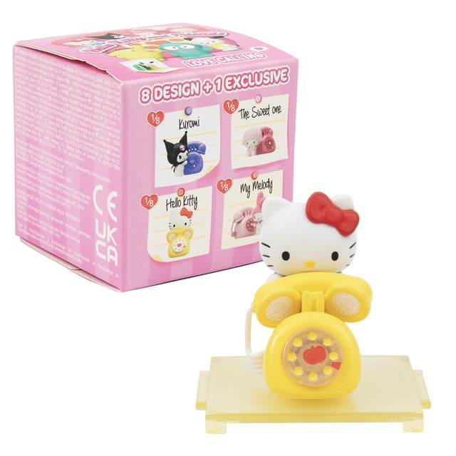 GIOCHI PREZIOSI HELLO KITTY BLIND MICROBOX LOVE CALL CDU8 HKT28000 1PZ=(1PZ)