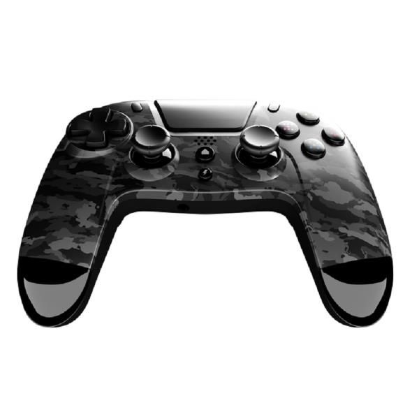 GIOTECK VX4 PREMIUM CONTROLLER ANALOGICO/DIGITALE WIRELESS PS4 PC NERO CAMOUFLA…