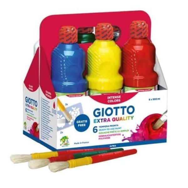 GIOTTO CF6TEMPERA PRONTA500ML ASSORTITI