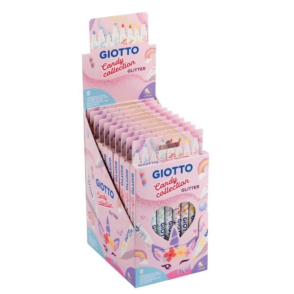 GIOTTO ESP10 CF.DA 8PZ CANDY COLL.GLITTER