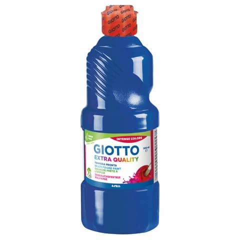 GIOTTO TEMPERA PRONTA FLACONE DA 500 ML BLU