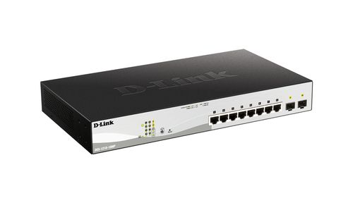 D-Link Web Smart DGS-1210-10MP - Switch - L2+ - intelligente - 8 x 10/100/1000 …