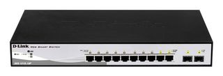 D-Link Web Smart DGS-1210-10P - Switch - gestito - 8 x 10/100/1000 (PoE+) + 2 x…