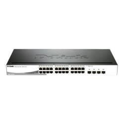 D-Link Web Smart DGS-1210-24P - Switch - gestito - 24 x 10/100/1000 (PoE) + 4 x…