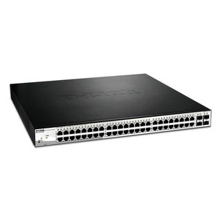D-Link Web Smart DGS-1210-52MP - Switch - gestito - 8 x 10/100/1000 (PoE+) + 40…