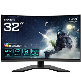 Gigabyte G32QC A, 31,5 pollici, Curvo, 165Hz, FreeSync, HDR 400, VA - DP, HDMI