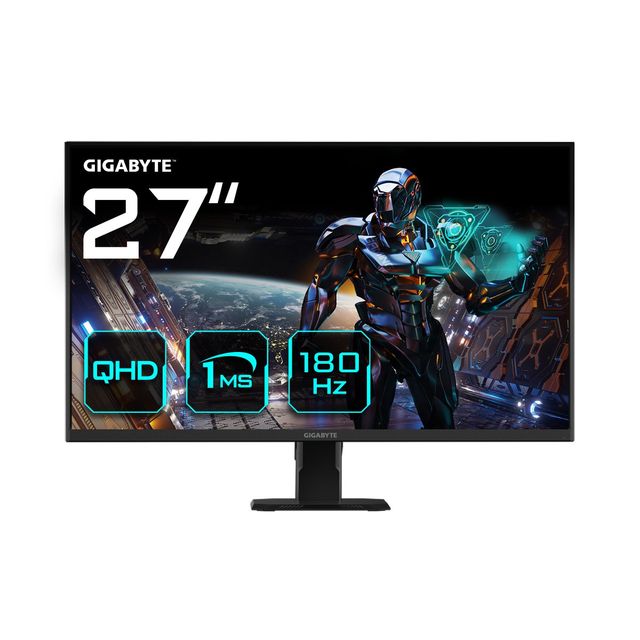 Gigabyte GS27QA 27' Monitor da Gioco QHD - 2560 x 1440, 180Hz