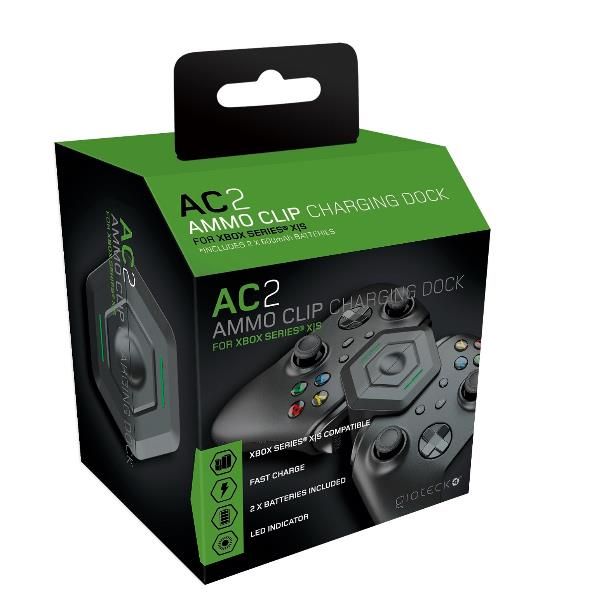 Gioteck AC2 - Stazione di ricarica + batteria 2 x - 600 mAh - 2 connettori di u…