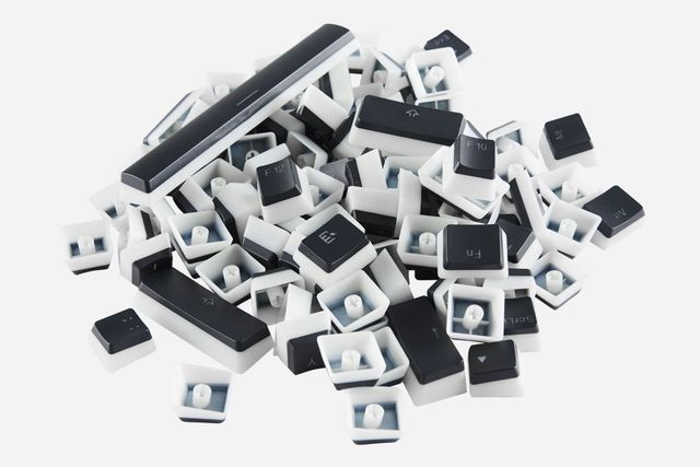 Glorious PC Gaming Race Aura Keycaps 104 Tasti, Nero - Layout US