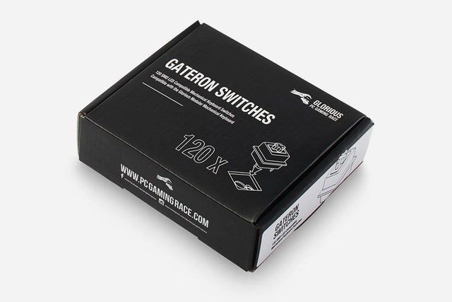 Glorious PC Gaming Race Gateron Black Switch - 120 pezzi