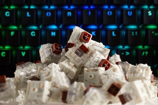 Glorious PC Gaming Race Kailh Box Brown Switch - 120 pezzi