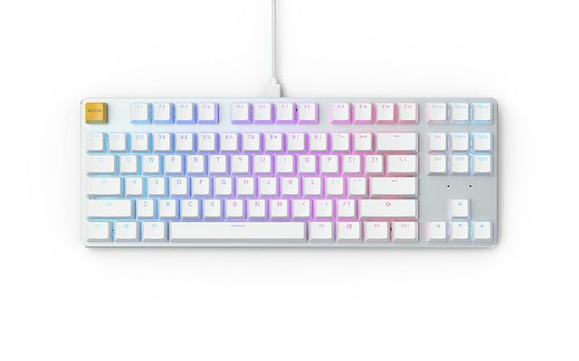 Glorious PC Gaming Race Tastiera GMMK TKL White Ice Edition - Gateron Brown, La…