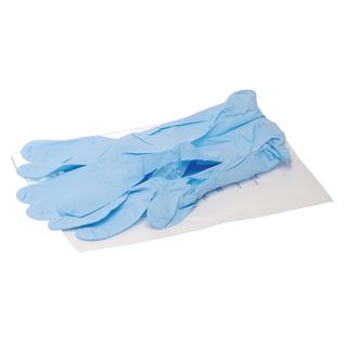 Guanti sterili - monouso - nitrile - taglia unica - PVS