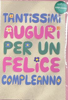 HALLMARK - BIGLIETTI AUGURI COMPLEANNO ROSA/PANNA 129657